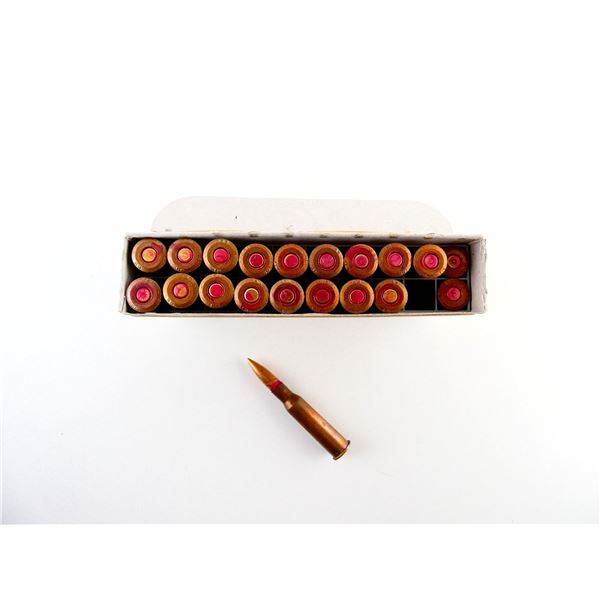 UNKNOWN MILITARY 7.62X54R AMMO AND NON-PRIMED BRASS CASES LOT