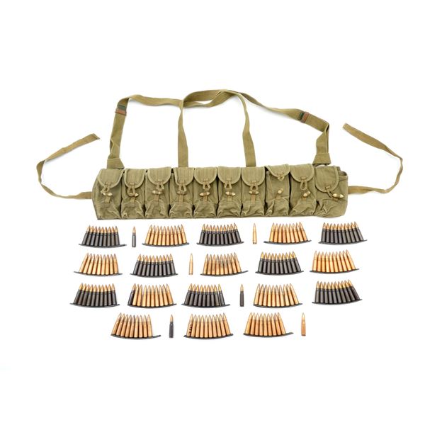 ASSORTED UNKNOWN MILITARY 7.62X39MM AMMO LOT