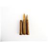 Image 2 : COLLECTIBLE ASSORTED MILITARY AMMO / WOODEN BULLET / BLANKS AND NON-PRIMED BRASS CASES LOT