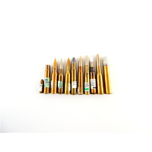 ASSORTED MILITARY AMMO AND BLANK LOT