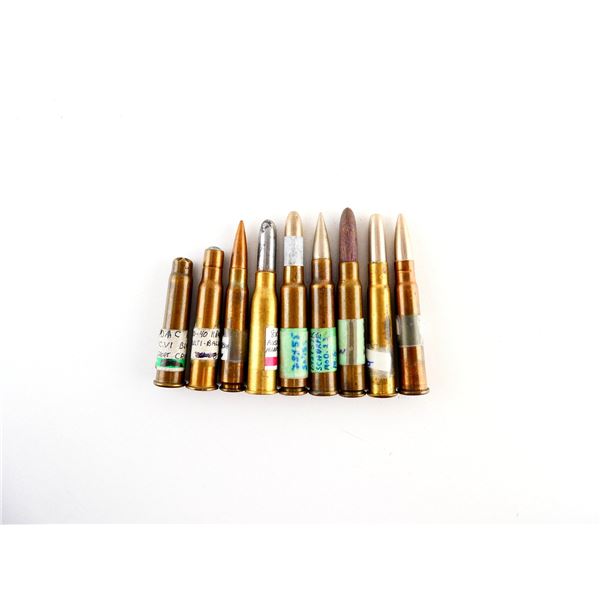 ASSORTED MILITARY AMMO AND BLANK LOT