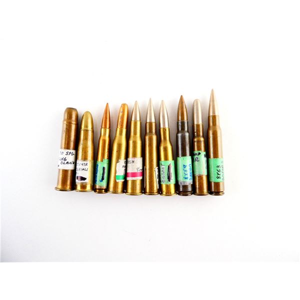 ASSORTED MILITARY AMMO AND BLANK LOT