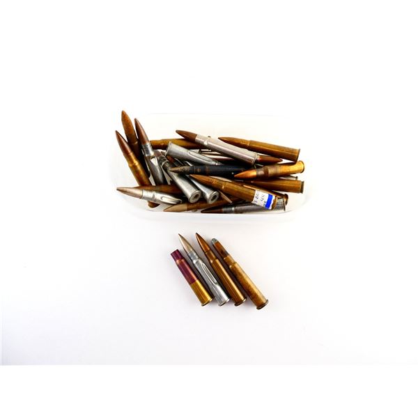 ASSORTED MILITARY AMMO / BLANKS AND DUMMY RNDS LOT