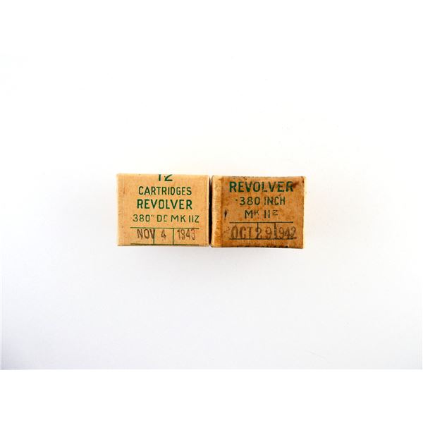 WWII CANADIAN MILITARY .380 INCH AMMO LOT