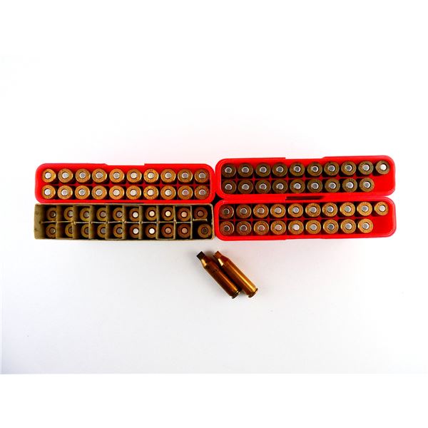 PRIMED ASSORTED .243 WIN BRASS CASES LOT