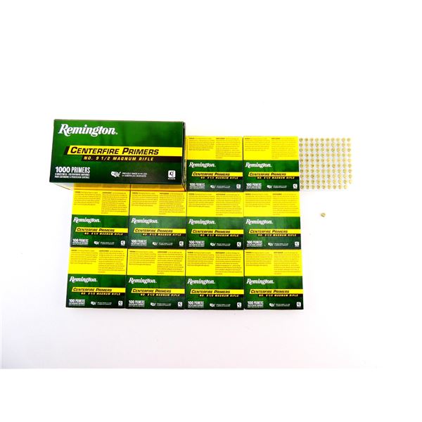REMINGTON NO. 9 1/2 MAGNUM RIFLE PRIMERS LOT