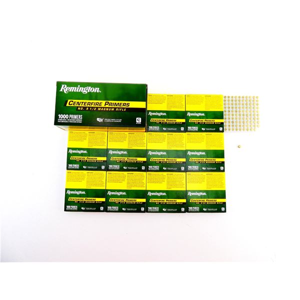 REMINGTON NO. 9 1/2 MAGNUM RIFLE PRIMERS LOT