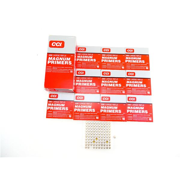 CCI 250 LARGE RIFLE MAGNUM PRIMERS LOT