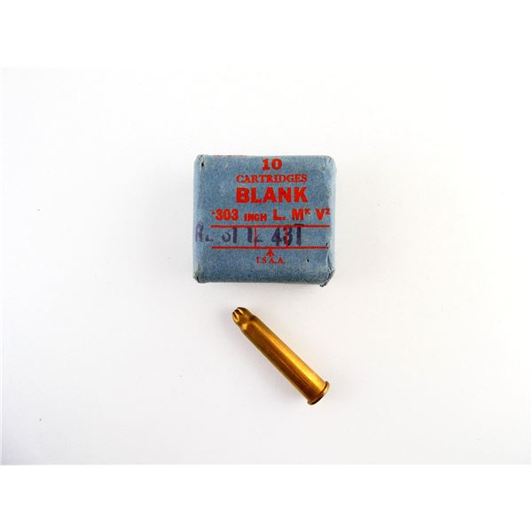 WWII BRITISH MILITARY .303 INCH L MK V BLANKS LOT