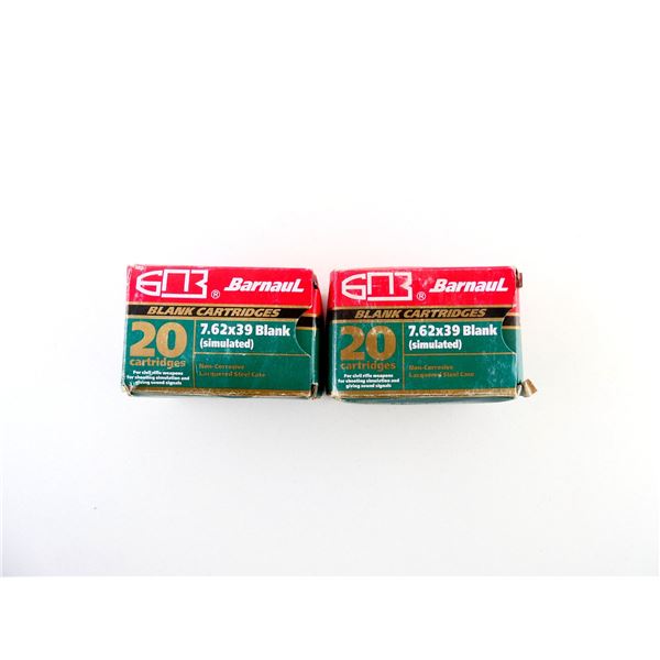 BARNAUL 7.62X39MM BLANKS LOT