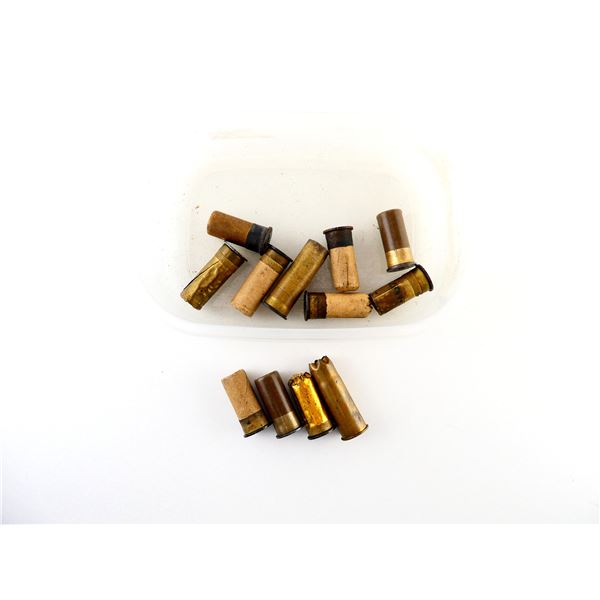 COLLECTIBLE ASSORTED .577 SNIDER BLANKS AD PRIMED BRASS WRAPPED CASE LOT