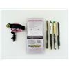 Image 2 : TRU-FIRE HURRICANE PINK SERIES HYBRID ARROW RELEASE AND ASSORTED BOW STRINGS LOT