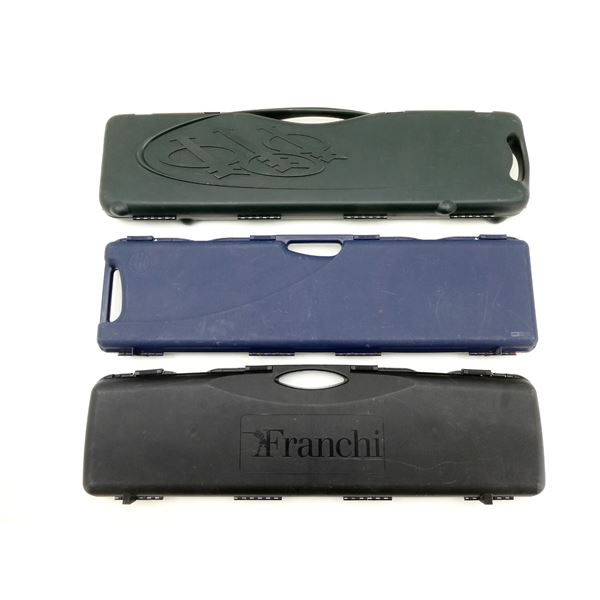 ASSORTED HARD FORMED TAKEDOWN GUN CASES LOT