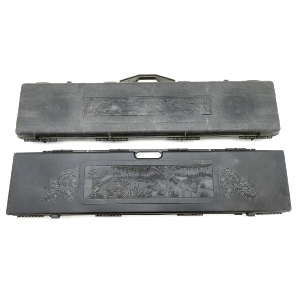 ASSORTED HARD PADDED DOUBLE RIFLE CASES LOT