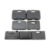 Image 2 : ASSORTED HARD PADDED AND NON-PADDED FORMED HAND GUN CASES LOT