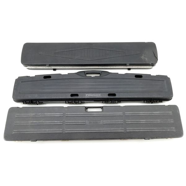 ASSORTED HARD PADDED RIFLE CASES LOT