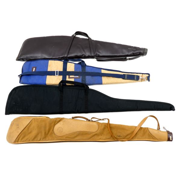 ASSORTED SOFT PADDED RIFLE CASES LOT