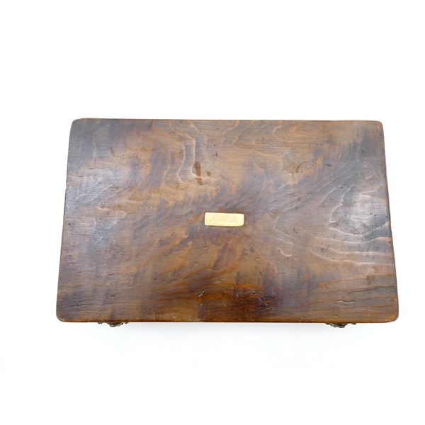WOODEN PADDED HAND GUN CASE LOT