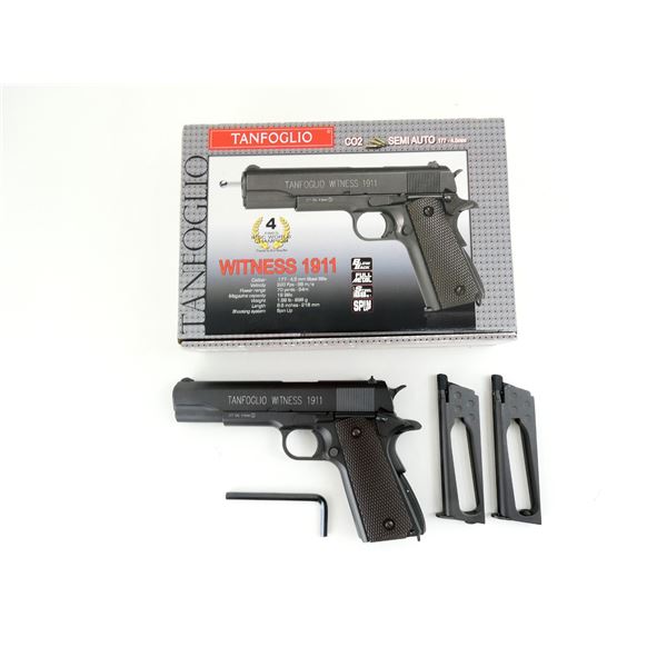 TANFOGLIO WITNESS 1911 SEMI AUTO CO2 PISTOL