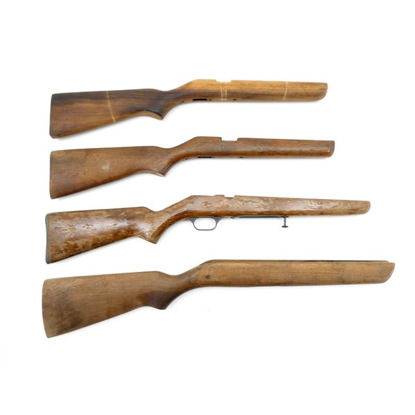 COOEY SINGLE SHOT STOCKS & ASSORTED BOLT ACTION STOCKS LOT