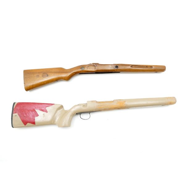 MAUSER SPORTER STOCK AND UNKNOWN STOCK LOT