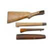 Image 1 : UNKNOWN SIDE-BY-SIDE BUTT STOCK, PUMP ACTION FOREARM & SINGLE SHOT FOREARMS LOT
