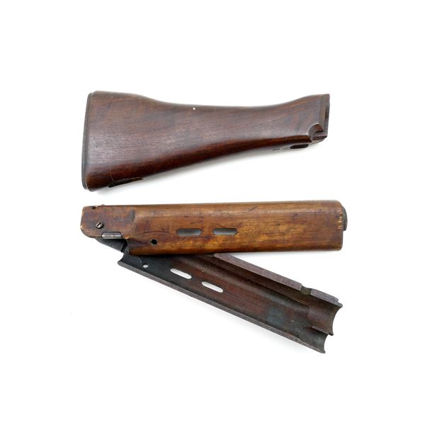 CANADIAN FN C1 7.62 NATO HAND GUARD AND STOCK LOT