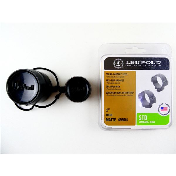 LEUPOLD SCOPE RING MOUNT, ETC. LOT