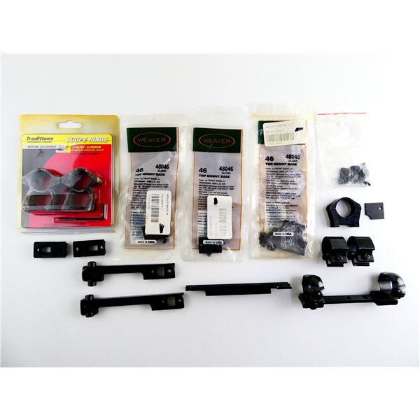 GUNSMITH / HOBBYIST ASSORTED SCOPE PARTS LOT