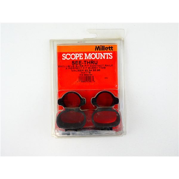 MILLETT SEE-THRU SCOPE MOUNTS