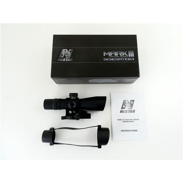 NCSTAR MARK 3 TACTICAL SERIES 3-9X42 P4 SNIPER SCOPE