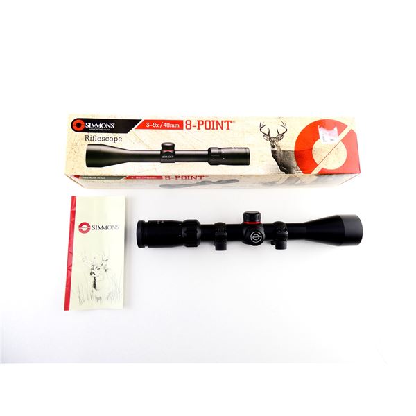 SIMMONS 8-POINT 3-9X40 SCOPE