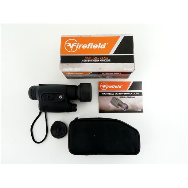 FIREFIELD NIGHTFALL 5X50 NV MONOCULAR