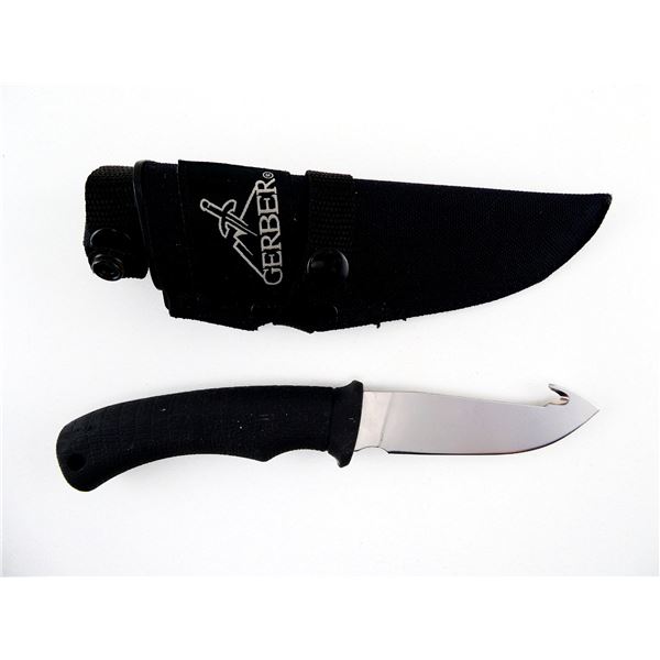 GERBER SKINNING AND GUT HOOK KNIFE