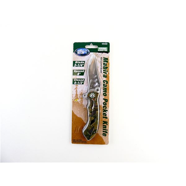 NORTHWEST TRAIL MABIRA CAMO POCKET KNIFE