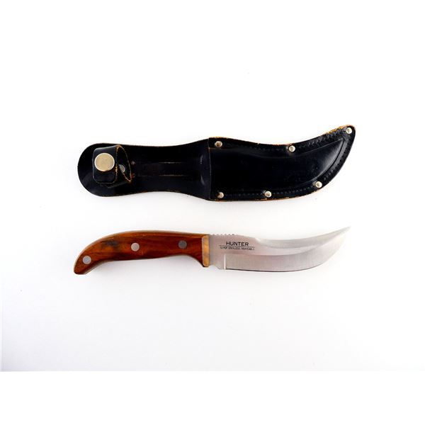 HUNTER HUNTING KNIFE WITH SHEATH