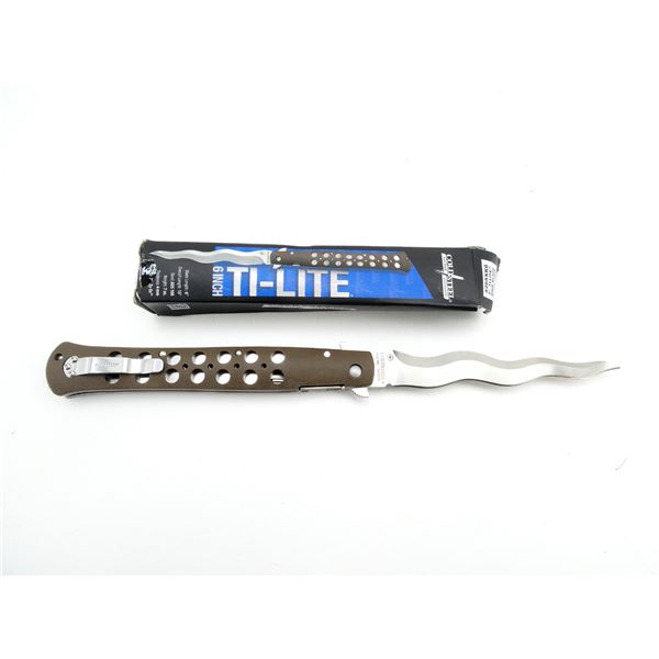 COLD STEEL TI-LITE KRIS BLADE FOLDING KNIFE