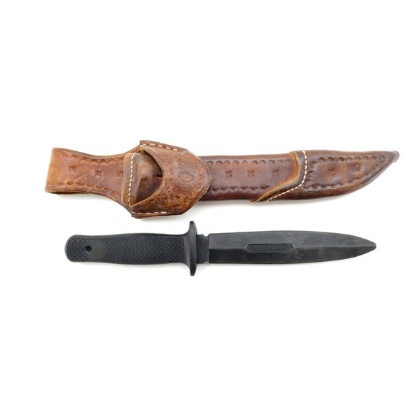 COLD STEEL RUBBER TRAINING KNIFE WITH SHEATH