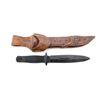 Image 1 : COLD STEEL RUBBER TRAINING KNIFE WITH SHEATH