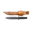 Image 2 : COLD STEEL RUBBER TRAINING KNIFE WITH SHEATH