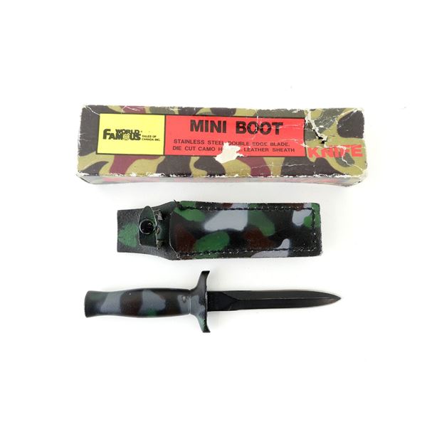 MINI BOOT KNIFE WITH SHEATH