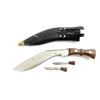 Image 2 : INDIA KUKRI GURKHA KNIFE SET WITH SHEATH