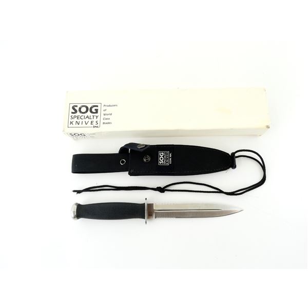 SOG TACTICAL MODEL S25 KNIFE WITH SHEATH