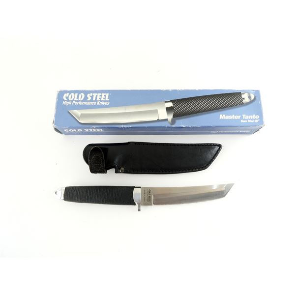 COLD STEEL MASTER TANTO SAN MAI III® WITH SHEATH