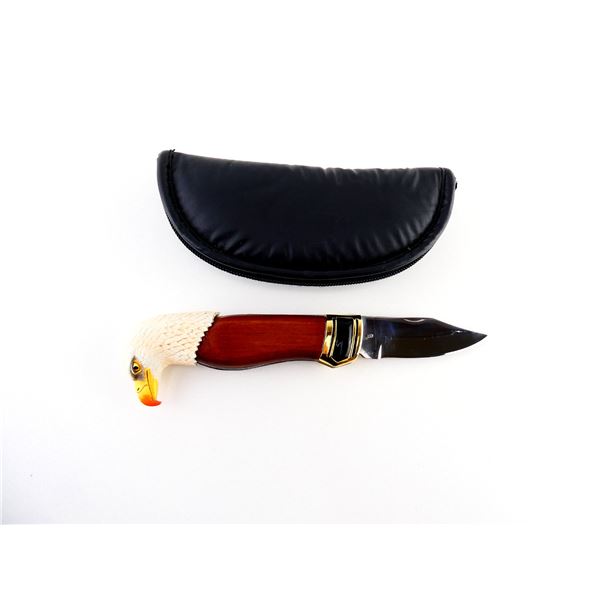 FRANKLIN MINT COLLECTOR EAGLE FOLDING KNIFE