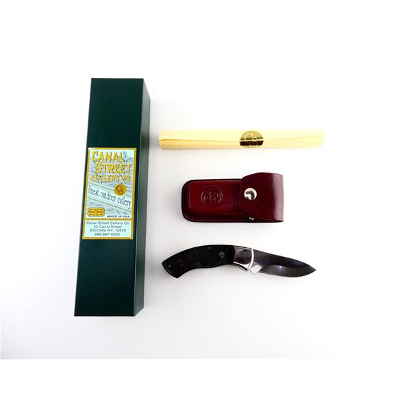 CANAL STREET CUTLERY CO. CUSTOM FOLDING HUNTING KNIFE