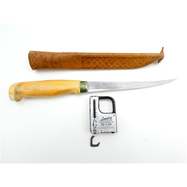 MARTTIINI FILLET KNIFE & SCALE