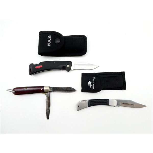 ASSORTED FOLDING KNIVES LOT