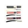 Image 1 : REMESA, ARBOLIIO TREEBRAND, MELLAN BELLFAST STRAIGHT RAZOR LOT