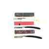 Image 2 : REMESA, ARBOLIIO TREEBRAND, MELLAN BELLFAST STRAIGHT RAZOR LOT